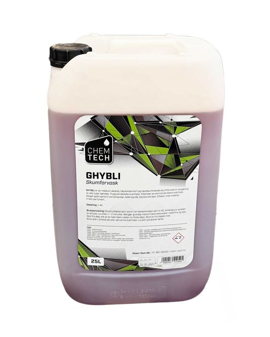 Hovedbilde Ghybli - Skumforvask 25 L