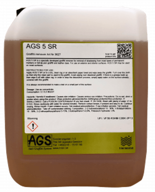 Hovedbilde AGS 5 SR Graffiti/Skyggefjerner 5L