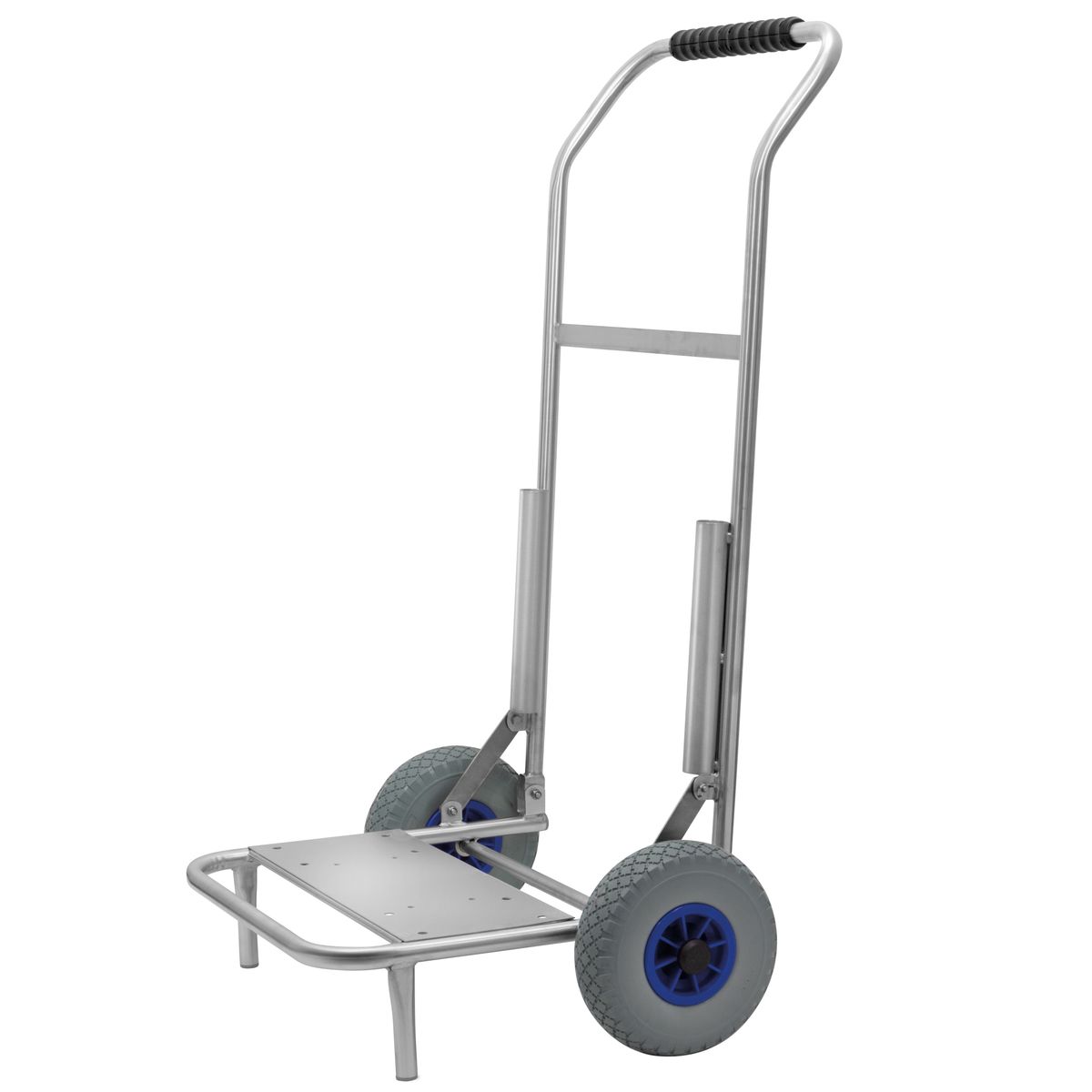 Slangevogn rustfri uten trommel store hjul