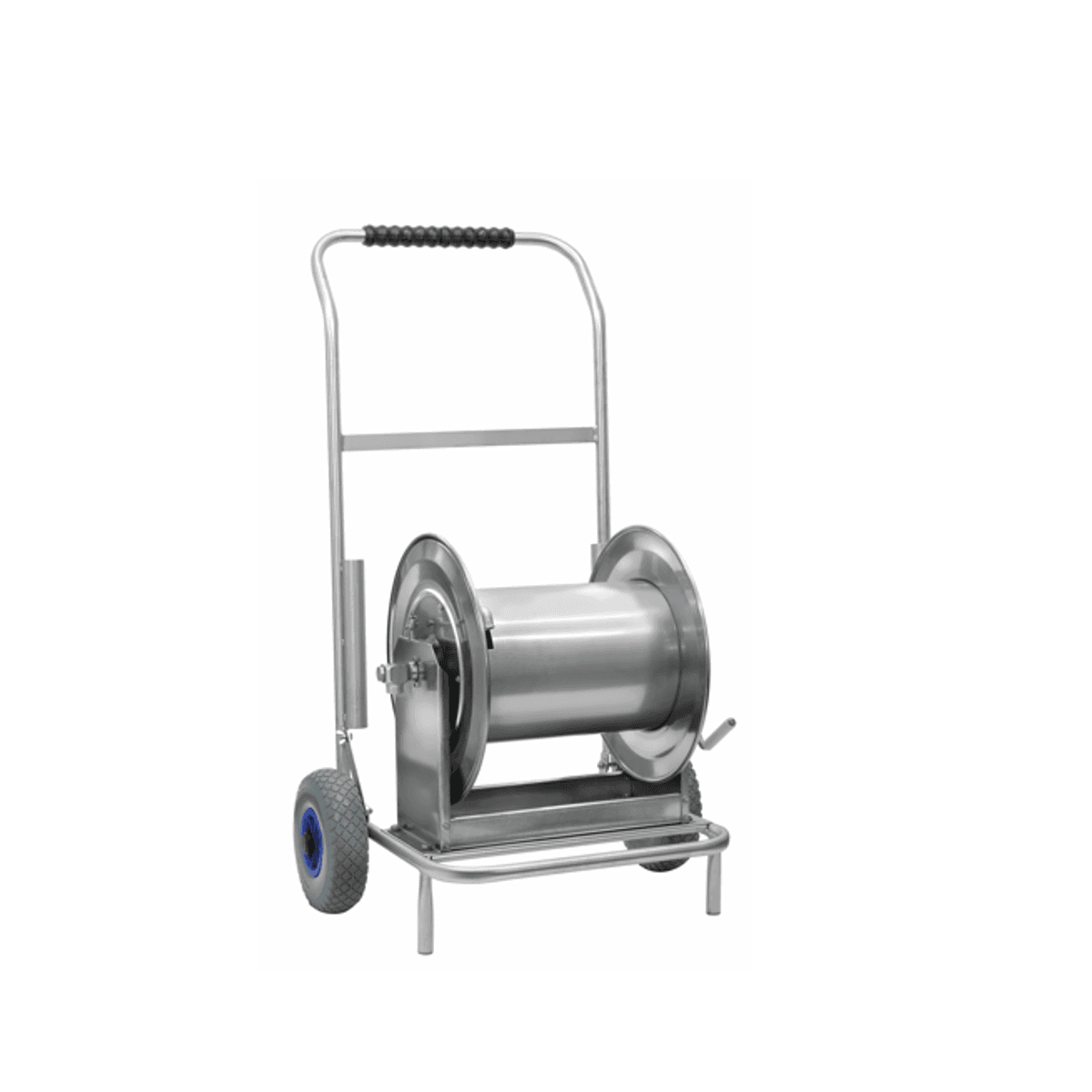 Rustfri slangevogn 50-70m